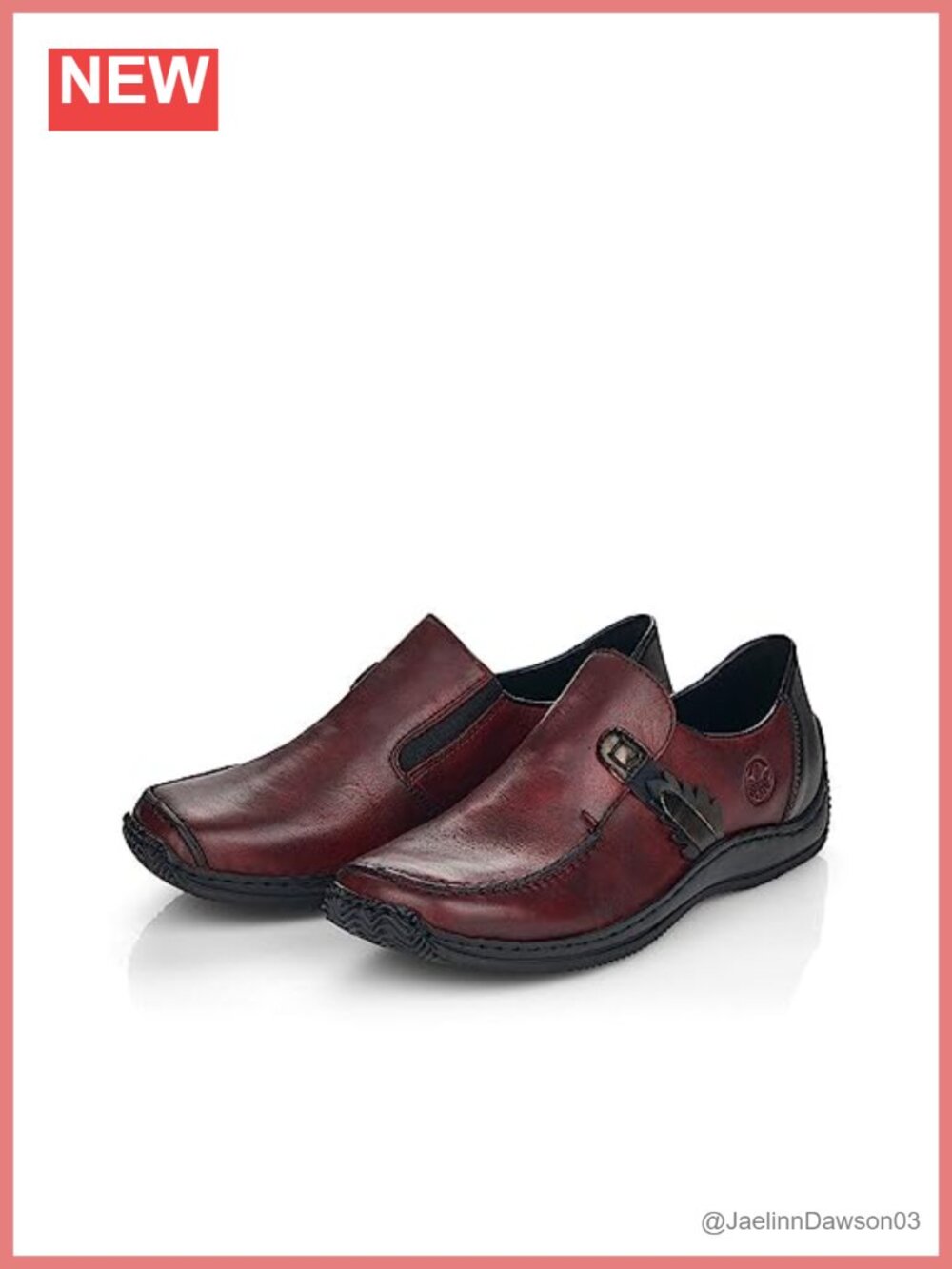 Women's Slip-On Leather Loafers Anti-Stress Comfort Shoes